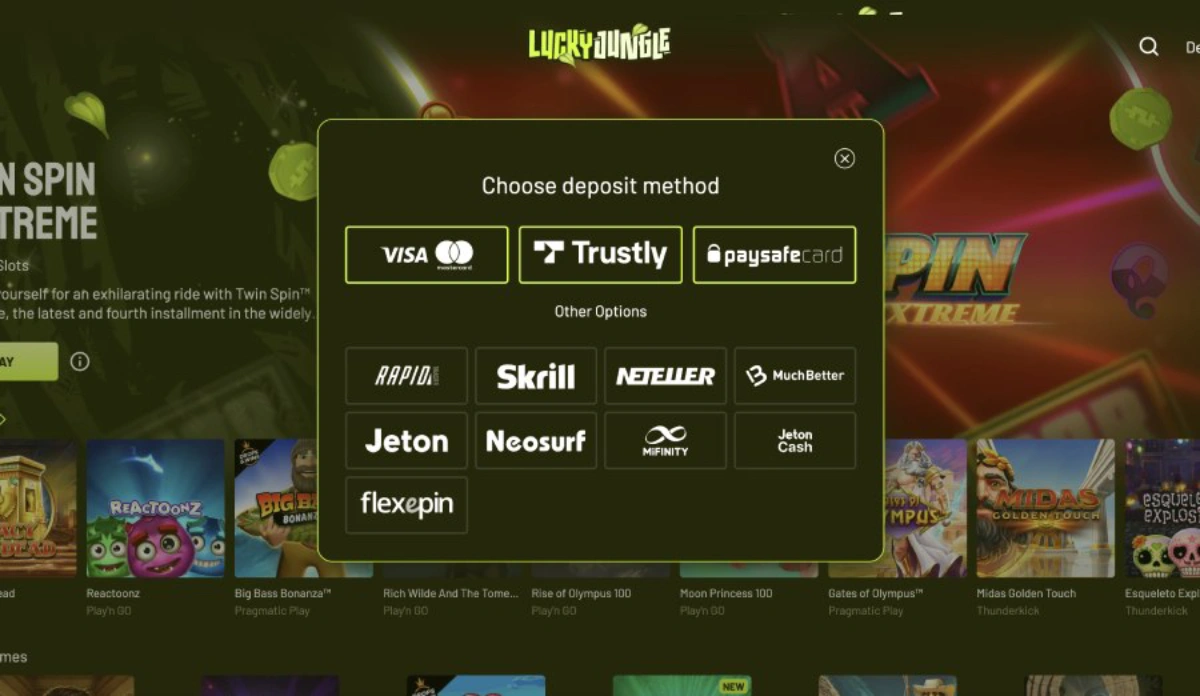 Lucky Jungle Casino